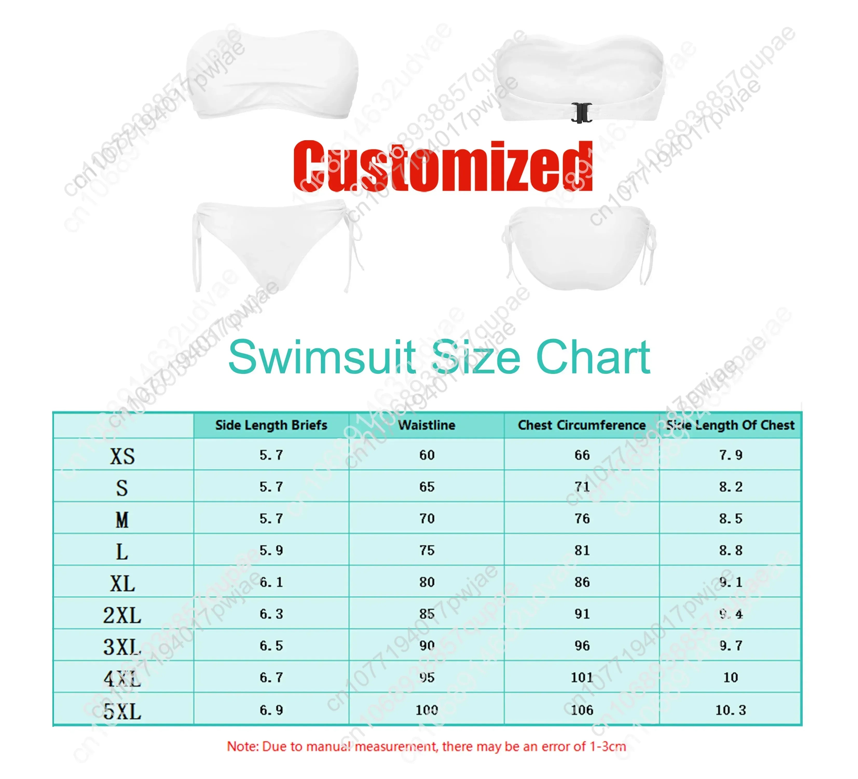 Green Plant Print Pattern Custom Swimsuit Womens Drawstring Two Piece Set Bathing Suits Swimwear Pool Beach Bikini Beachwear