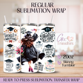 Happy Graduate Girl Class of 2026 - 20oz Regular Sublimation Wrap